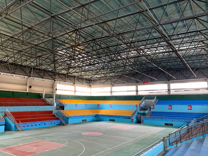 迁安富川体育馆网架